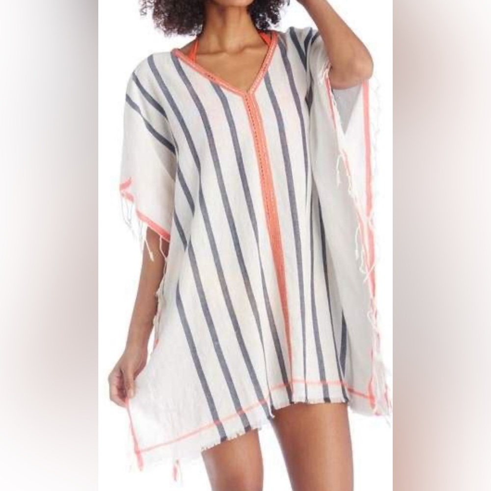 Sole Society Stripe Poncho